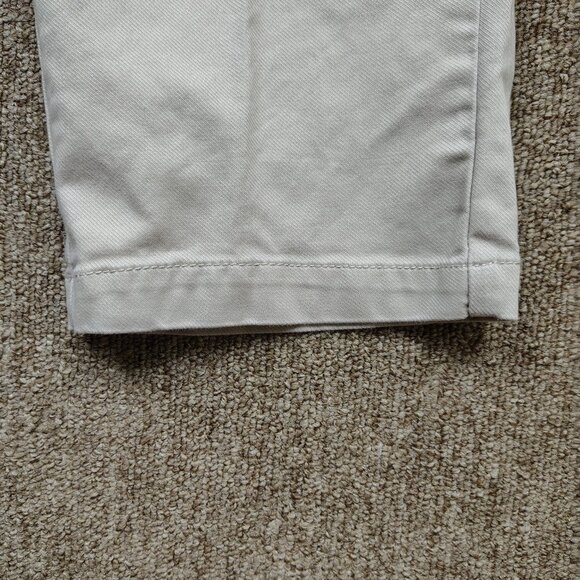 PERK Chino Pants Men's 38x32 Khaki Slim Fit Stretch Cotton Blend Straight Leg - Picture 2 of 9